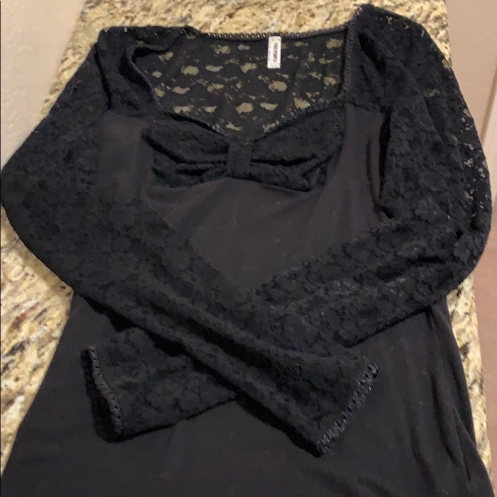 Free People black lace top